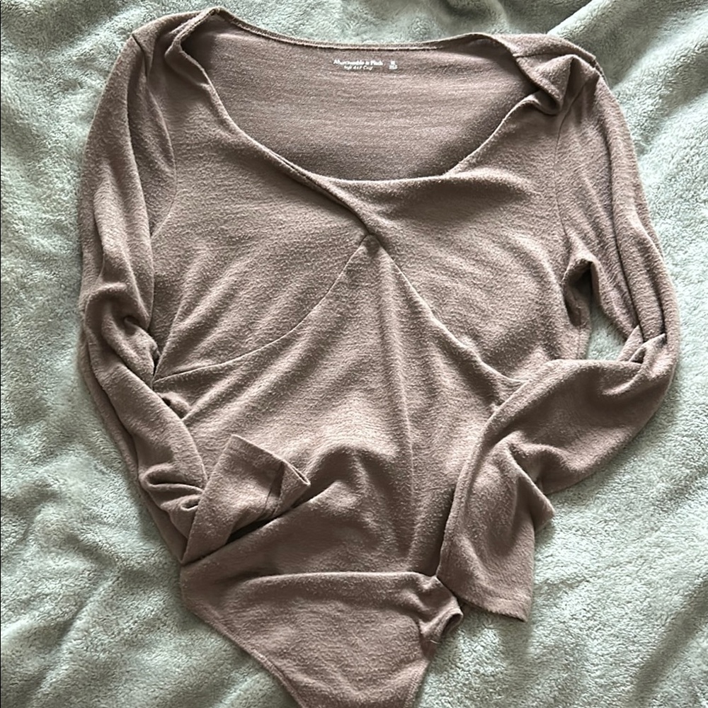 Mauve Abercrombie Bodysuit